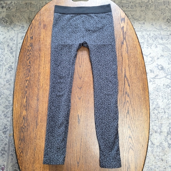 George Animal Print Cheetah Leopard Print Footless Leggings Size Women's S/M - Picture 1 of 8